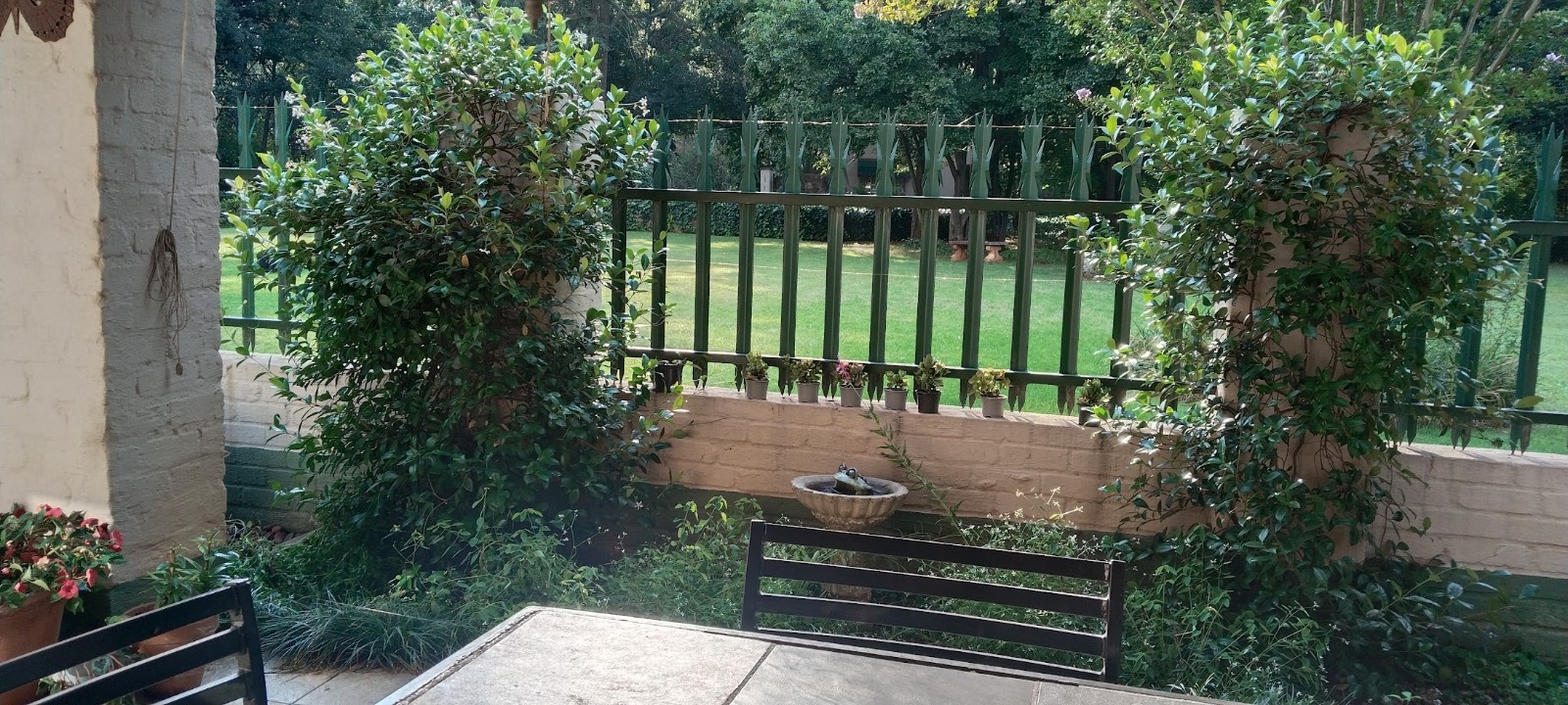Gate House - Garden view from patio