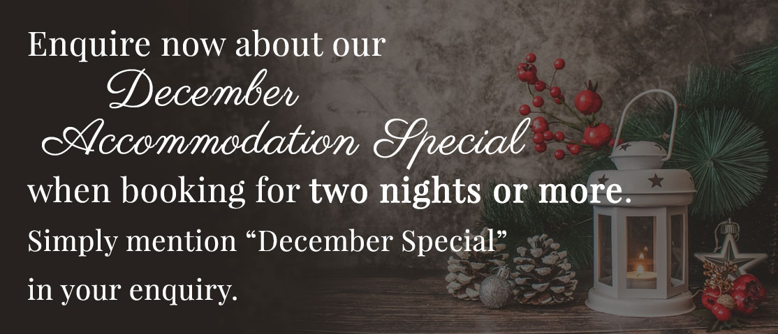 December Accommodation Special